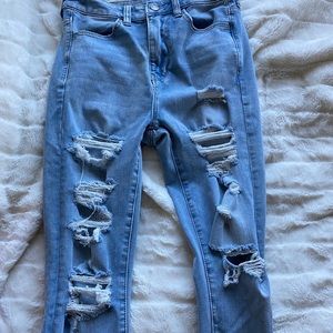 American Eagle Ripped Skinny Jeans